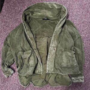 Forever 21 Olive Green Military Jacket